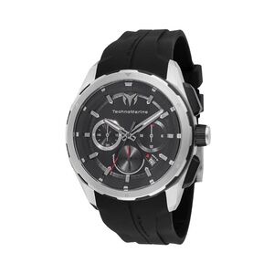 TechnoMarine Ocean Nomad Men's Watch - 43mm, Black Silver NWT